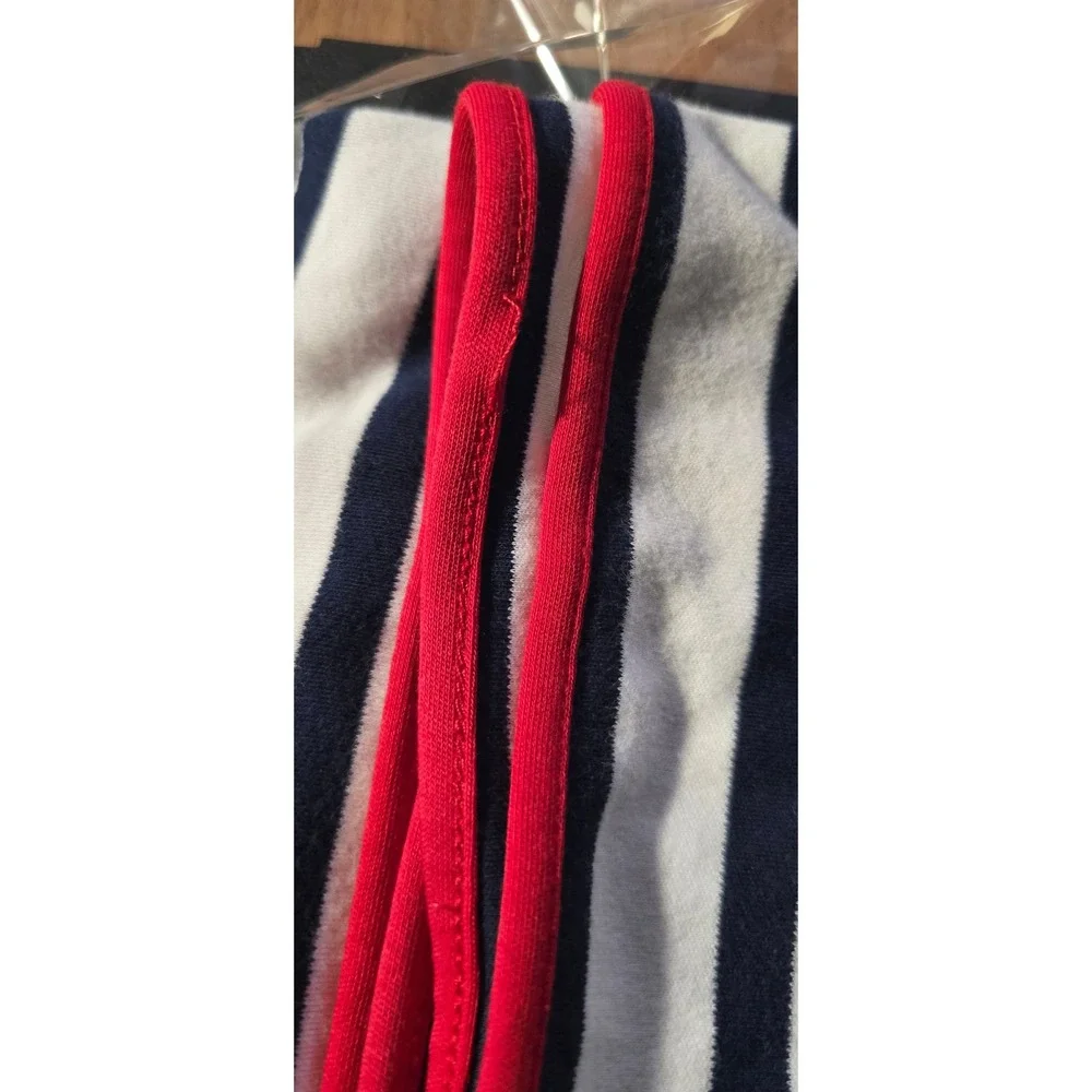 $99 NWOT XS St James Atelier & Other Stories	striped blue white red cotton skirt